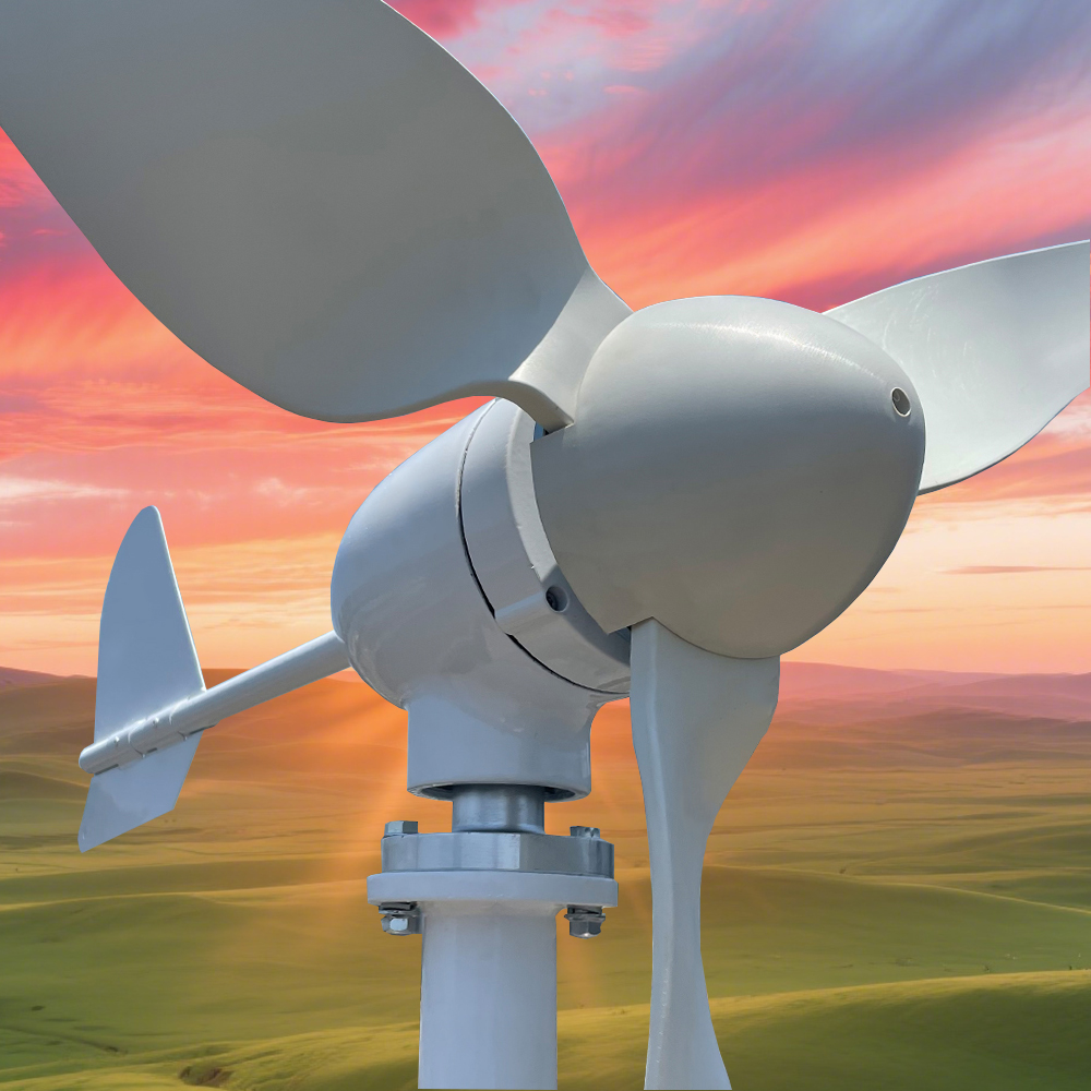 Renewable Energy Grid - Elektriciteitsopwekking Off Grid Hernieuwbaar energiesysteem Horizontale