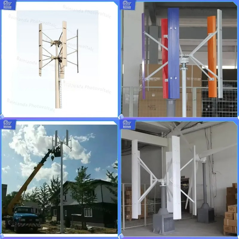 Renewable Energy Grid - 500W 1kW 2kW Verticale As Windturbine