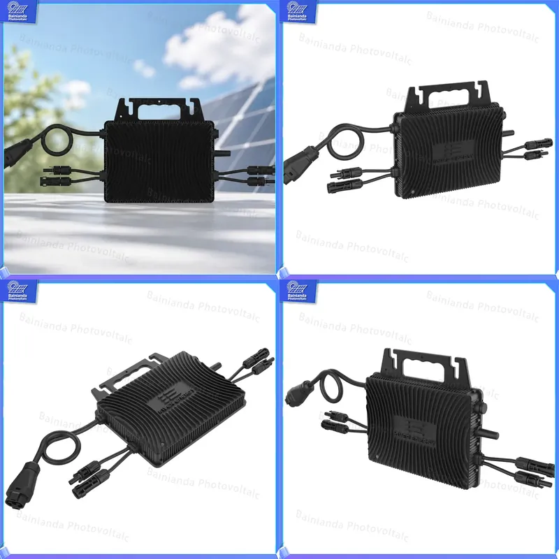 Renewable Energy Grid - 800W Micro-omvormer zonne-windgenerator balkon PV-systeem slimme