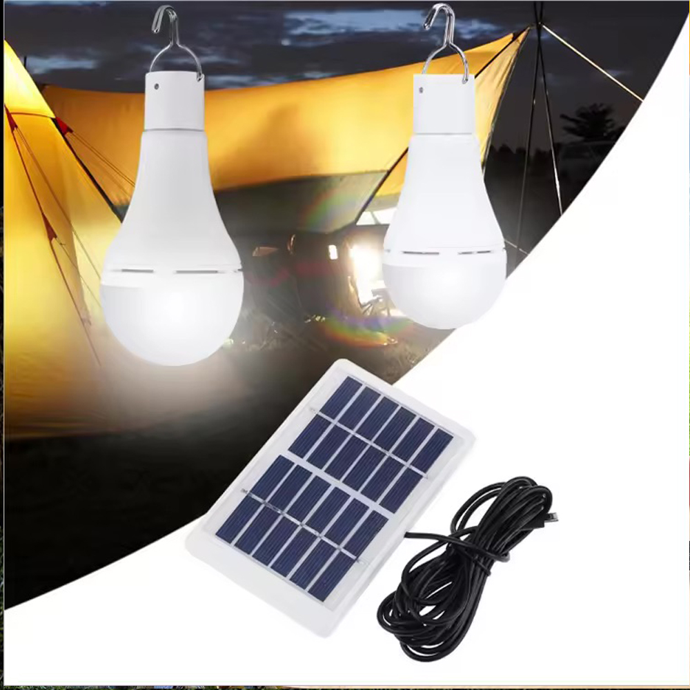 Renewable Energy House - Solar Light USB Opgeladen Opknoping Nood