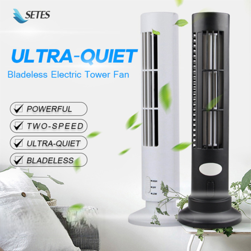 Mini Wind Turbine Vertical - 【groothandel】 Huishoudelijke mini-torenventilator zonder bladen, draagbare