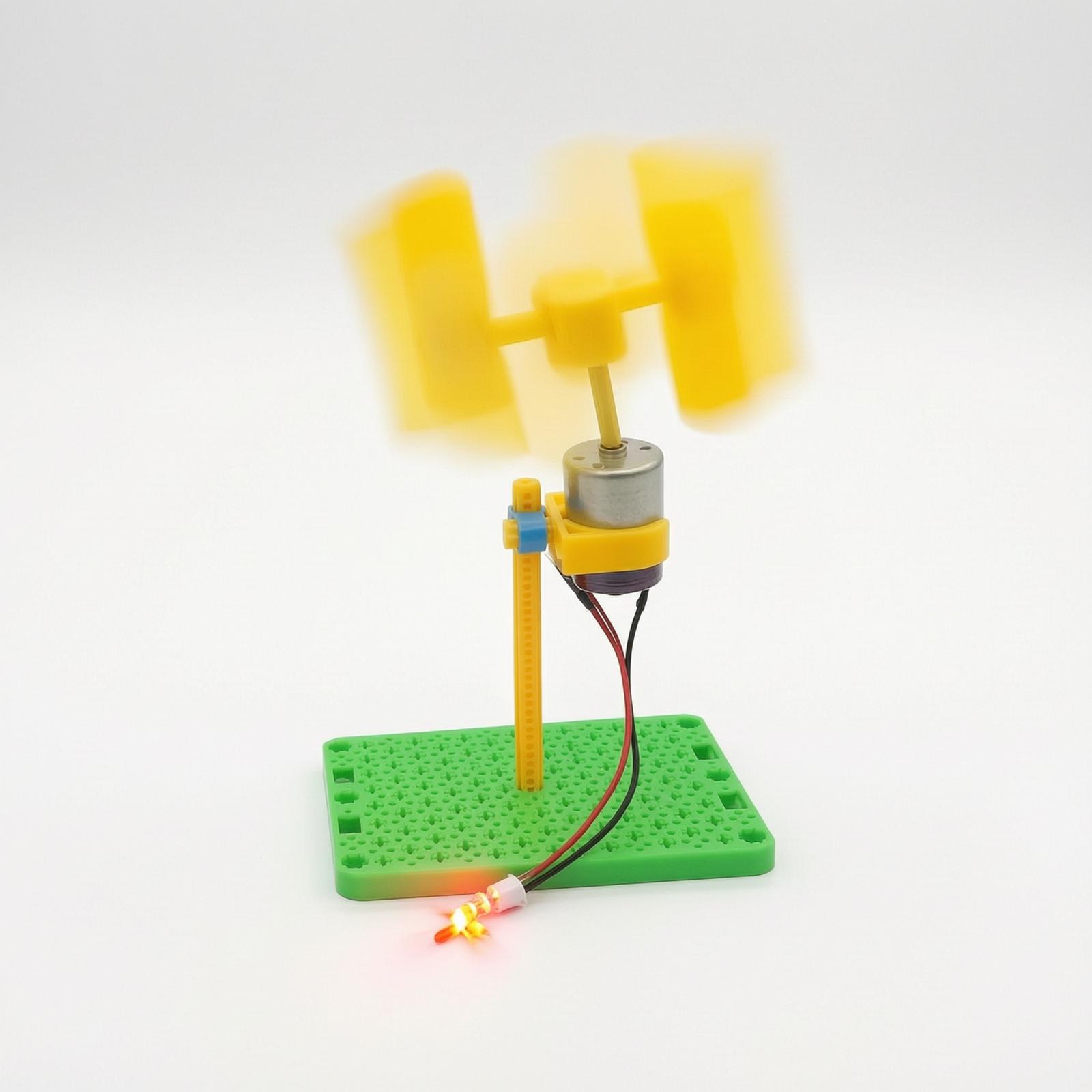 Mini Wind Turbine Vertical - Tafelmodel verticale windgenerator mini-turbinekit voor educatieve