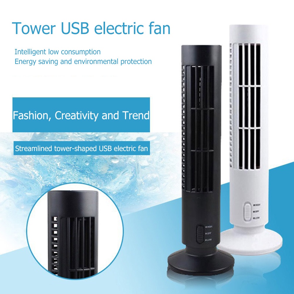 Mini Wind Turbine Vertical - E9 Draagbare Luchtkoeler Verticale Blaadloze Ventilator
