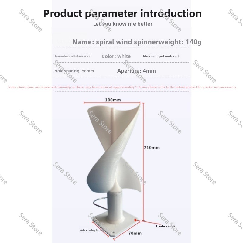 Spiraalvormige Verticale As Wi - Mini Wind Turbine Vertical recensie en prijs
